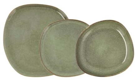 Bidasoa Ikonic Vajilla Cerámica Irregular Blanco Apto Microondas