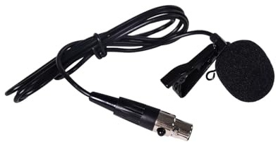 Citronic | Mini XLR Tie-Clip Microphone Discreet Lavalier microphone with Mini XLR Connection – Compact, Replacement or Addition for TU4 Wireless Systems