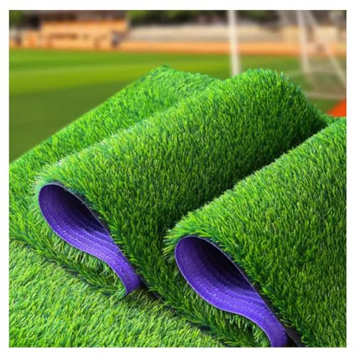 Artificial Grass 3 X 8m Realistic Astro Turf Carpet 20mm Pile Height High Density Faux Turf Mat Rug 10M(32.8FT) Roll
