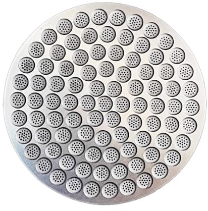 Filtre à café réutilisable en maille pour panier porte-filtre à expresso avec éjecteur silencieux de marc de café, kit de souffleur d'air sans chocs (58mm Puck Screen)