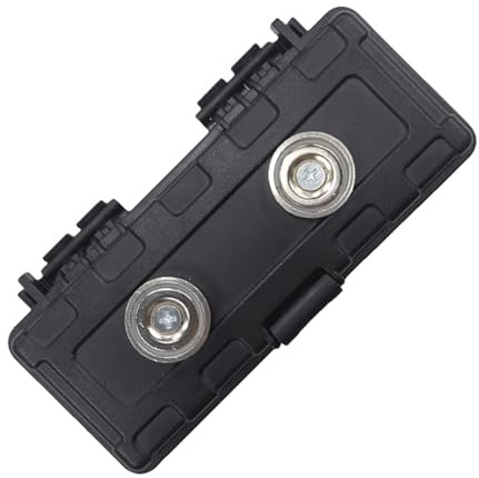 Generico Cassetta Magnetica Per Chiavi 'auto - Nascosta Impermeabile, Supporto Robusto Compatto, Nascondichiave Magnetica | Sotto L'auto Viaggi All'aperto Conservazione Sicura Delle Chiavi Di Rise