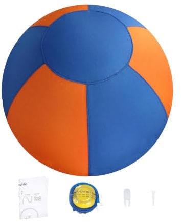 Hästbollar för hundar Interaktiv kastleksak | 20,5x13x13 cm uppblåsbar vallboll För utomhusbruk, pool, mot stress och tristess
