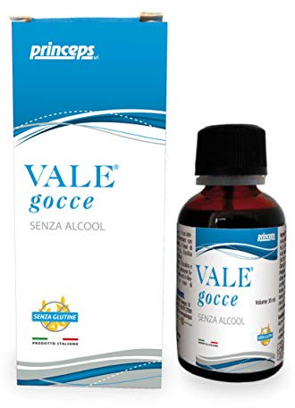 Vale Gocce Princeps Integratore Alimentare a base di Valeriana, Escolzia e Passiflora - 30 ml