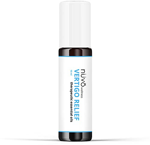 Vertigo Relief Organic Essential Oil - Combat Motion Sickness Naturally - Travel with Our Easy to Use Roll On - Soothing Scent of Mandarin and Ginger for Dizziness Support -10ml - Product of Canada