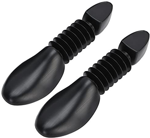 FILFEEL Albero per Scarpe Professionale per Scarpe Shaper Barella Anti Pieghe Scarpe Supporto per Tallone Scarpe Albero per Uomo e Donna (Nero)(L)