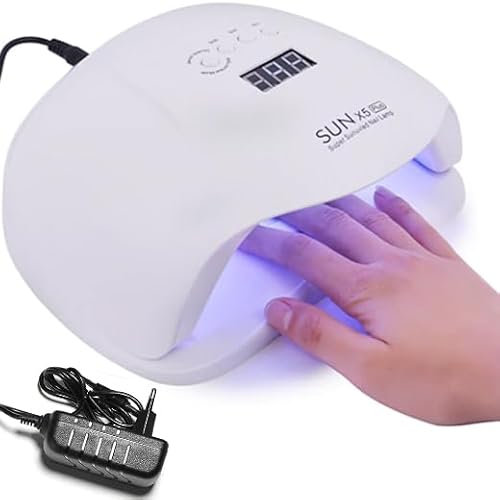 Retoo UV LED Lampe für Nägel 18W, Nageltrockner für Gelnägel, LCD-Display, Aushärtungswerkzeug für Fingernagel, Härtungslichtmaschine, Gel Lampe für Heim und Nagelstudio, Geeignet für alle Gel