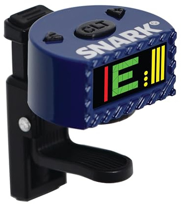 SNARK CRAZY LITTLE THING RECHARGEABLE HEADSTOCK GUITAR TUNER | Unbreakable Clamp, Upgraded Charging (CLT1)