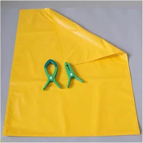 ININOSNP Protección contra descargas eléctricas Manta Aislante de Alto Voltaje, tapete de Trabajo de Seguridad, Cubierta de Mantenimiento for Cortes de energía(with Clip,0.4KV/1000x1000 mm)