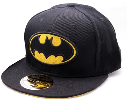 Batman Classic Logo Base Cap DC Comics schwarz