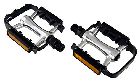 Wellgo M-20 Sealed Bearing Aluminum Mountain Road Pedals with Reflector
