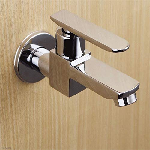 Vinteen Bad Wischmopp Pool Wasserhahn In-Wand Single Kalt Badezimmer Kleine Führung Reines Kupfer Schnell Öffnen Spool 4 Punkte Wasser Düse Splash Tap Wasserhahn