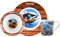 Playmobil – Frühstücksset 3tlg. Kindergeschirr mit Piraten Motiv Geschirrset