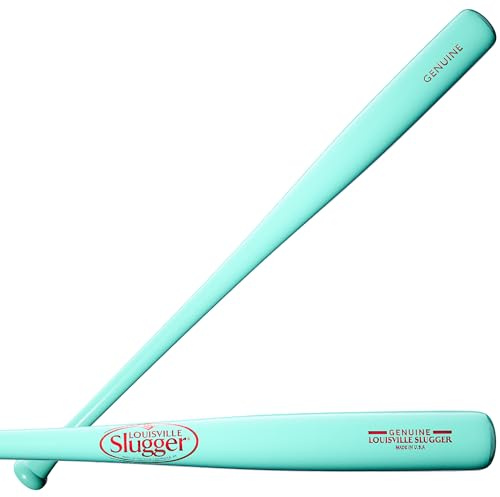 Louisville Slugger Genuine Mix Maple Baseball Bat - Mint/Metallic Red, 34