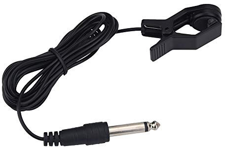 Bnineteenteam Clip-On-Tonabnehmer Mikrofon Stimmabnehmer Kompatibel mit Stimmgeräten Abholbedarf Musikinstrumentenzubehör Zubehör Für Musikinstrumente