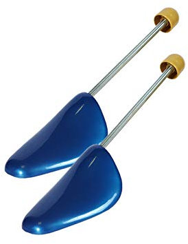 Kaps Paris hochwertiger Schuhspanner aus Kunststoff | Faltbarer Universal-Schuhspanner mit Spiralfeder | Größe 43-45 EUR / 9-11 M UK