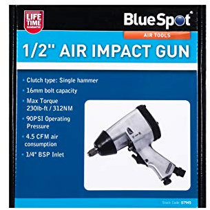 Bluespot 07945 1/2 Air Impact Gun