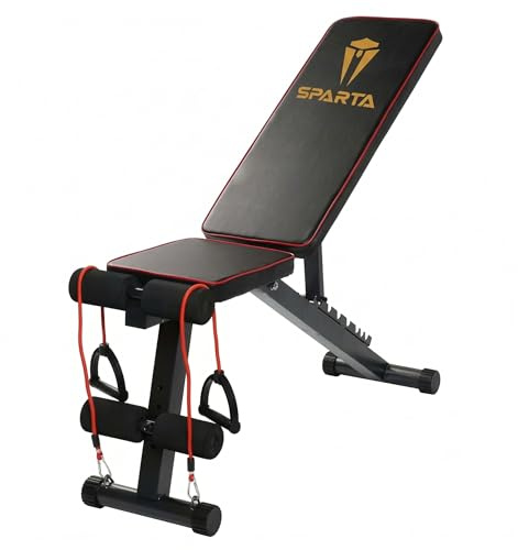 Adjustable Weight Bench Press – Weights Bench for Home Gym, Incline Decline Flat Utility Gym Bench, Sit-Up & Ab Bench for Full Body Workout, Strength Training & Weightlifting