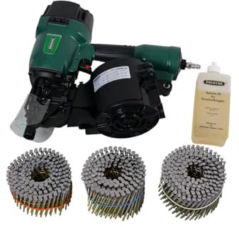 Systainer Box Nr.: 65 - Systainer-Koffer mit PREBENA Coilnagler 7F-CNW90, 750 Nägel, Öl & Schutzbrille