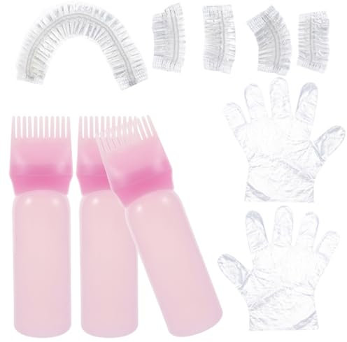 FRCOLOR Kit Strumenti Per Tintura Capelli Fai Da Te Applicatore Pettine Radici Guanti Accessori Per Colorazione Capelli Uso Domestico