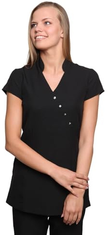 Mirabella Health & Beauty Women's Venus Beauty Tunic Uniform Black 16 UK