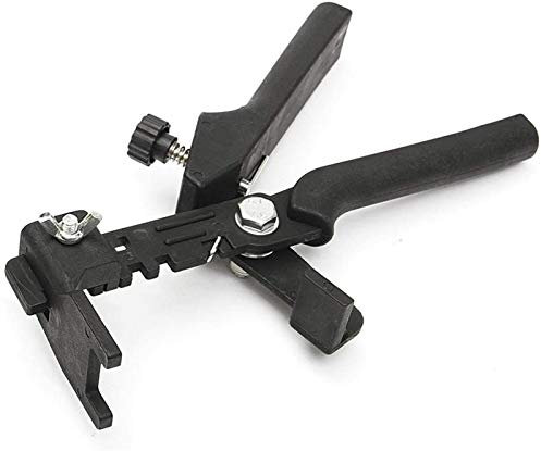 Pinzas de hierro, alicates, tenazas de carpintero, instalación de herramientas Sistema de herramientas de conjunto negro Localizador de azulejos Alicates de nivelación de piso Herramienta Alicates de