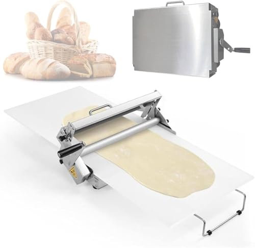 WANGYYDS Sfogliatrice Pieghevole per Pasta - 30×60 Cm/40×90 Cm Rullo per Pasta Manuale con Spessore Regolabile da 0 a 25 Mm per Preparare La Base per Fudge, Impasto per Pizza,40×90cm