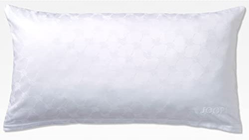 Joop. Bettwäsche-Set aus Baumwoll-Satin, Cornflower 4020 135 cm x 200 cm bianco