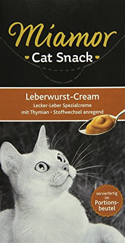 Miamor Cat Snack Leberwurst-Cream 11x6x15g