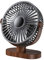 ANAIUCY Multi-Functional Mini USB Fan with 3 Speeds Small Quiet Table Fan Rechargeable, 360° Rotation Portable Cooling Fan, Quiet Oscillating Fan for Bedroom/Office/Home,Black