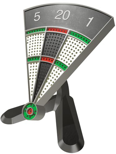 Dart Set Organizer Rack – Stand Desk Mount Display for Soft & Steel Tip Darts | Holds Over 5 Dart Sets | Dartboard-Inspired Design – By Print It