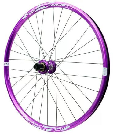 Jeu De Roues À Axe Traversant BOOST 15*110/12*148mm Pour VTT, Jantes Double Épaisseur 26/27,5/29 Pouces, Freins À Disque 2047g Roue Avant Et Arrière, 7-12 Vitesses(26 Purple B,Rear wheels)