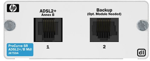 Hewlett Packard Procurve Secure Router/Module 1xADSL2