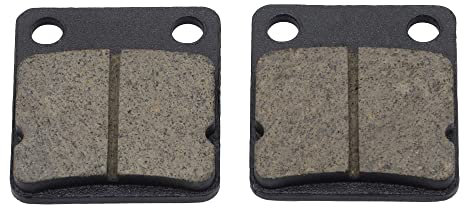 GOOFIT Pastiglie Freno Moto Universale Set di 2 per Sostituzione Per 50cc 70cc 90cc 110cc 125cc 150cc 200cc 250cc Biciclette Pit Bike Scooter ATV Quad Go Kart Nero