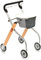 Trust Care Indoor Rollator Let's Go Holz silber by TRUST CARE