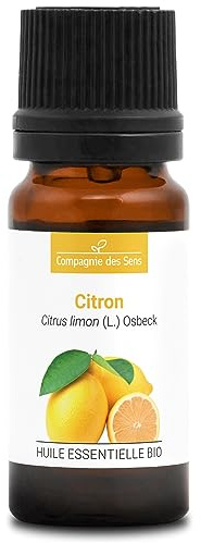 LIMONE (Citrus limon) BIO - 10mL - Olio Essenziale di Qualità Premium - 100% Puro, Naturale, certificato ChromaCert® - Chemotipato e Integrale