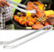 Wurst Grillzange mit Rädchen zum Drehen, Würstchen BBQ Zange Edelstahl BBQ Sausage Turning Tong, Grillwurst-Wendezange Hot Dog Zange Küchenzange Wurstzange mit Rollen
