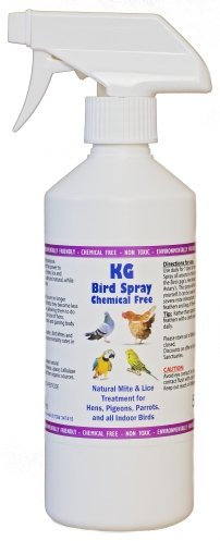 KG Bird Spray 500ml Will assist in Removal of Mites & Lice from Hens, Pigeons, Parrots & all indoor Birds