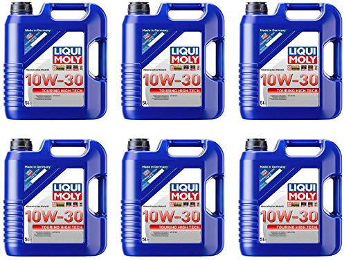 ILODA 6X Original Liqui Moly 5L Touring High Tech 10W-30 Motoröl Motorenöl Öl Oil 1272