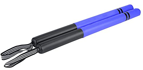 Pilipane Bastone da Boxe, Bastone da Allenamento per Boxe, bastoni da Boxe in Pelle PU, bastoni da Combattimento, attrezzo da Allenamento per Attrezzature per Il Fitness per Uomo Donna(Blu)