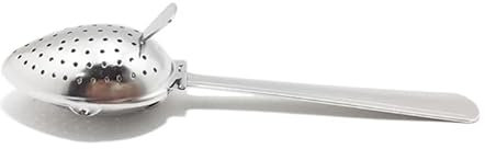 Filtre à thé portable en acier inoxydable pour infuseur à thé à feuilles lâches Diffuseur Intervalle Réutilisable Cuillère à thé Infuseur à thé Cuillère Longue Infuseurs à thé