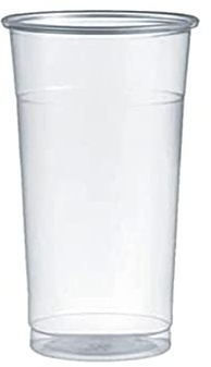 DOT Horeca Solutions 150 Bicchieri TUMBLER 350 ML trasparenti alta qualità usa e getta bicchiere plastica riciclabili per bevande birra cocktail acqua feste bar lidi discoteche monouso