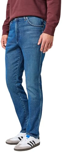 Wrangler River Jeans för män, Sundown Blue, 32W / 34L
