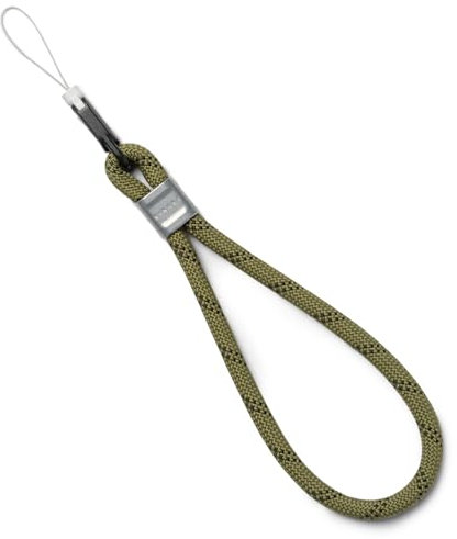 Ringke Rope Hand Strap, Cordón Cuerda Universal, Correa Ajustable de Muñeca de Mano Diseñado para Teléfonos Móviles, Cámaras, Auriculares y Llaves de Coche - Olive Green