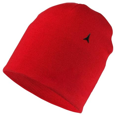 ATOMIC ALPS Beanie - Warme Fleece-Mütze für Damen & Herren - Weiche & atmungsaktive Sportmütze aus hochwertigem Material - Bequeme Winter-Mütze mit schlichtem Unisex-Design - Ideal zum Skifahren