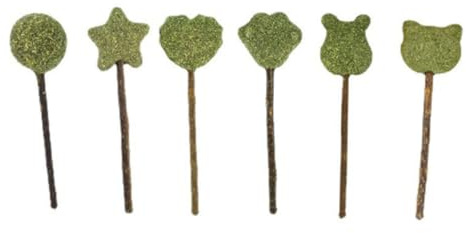 Veemoon 10Pcs Natural Catnip Lollipop Kitten Dental Care Edible Cat Snacks Teeth Cleaning Teaser for Indoor Cats Interactive Play to Boost Activity and Reduce Loneliness