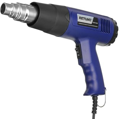 Yasta Pistola Termica Professionale 1800W-Termosfilatore Aria Calda