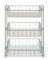 stauraum-shop Korb Kombisystem 450 mm, 3 etagig, Schrankauszug, Küche, Teleskop