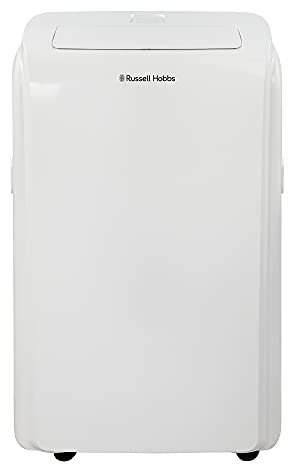 Russell Hobbs Air Conditioning Unit, 11000BTU 2 in 1 Portable Air Conditioner & Dehumidifier, 1200W, Remote Control, 21m2 Coverage, Window Sealing Kit, Suitable for Home & Office, RHPAC11001