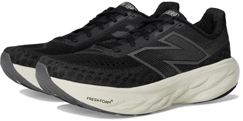 New Balance Chaussures de Course Fresh Foam X 1080 V14 pour Femme, Noir/Phantom/Sel de mer, 40 EU