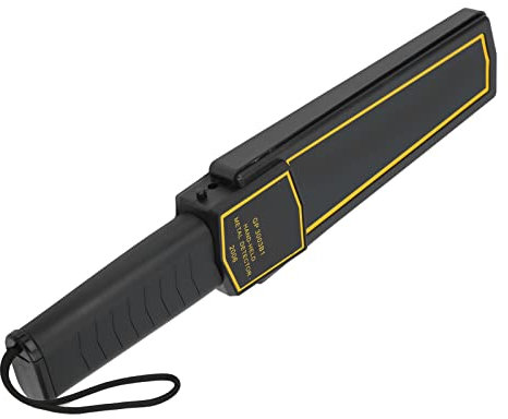 Hand Held Metal Detector Wand, Portable Metal Detector Scanner, Sensitive Security Inspection Metal Detector Pinpointer for Airport Stations Examination Rooms